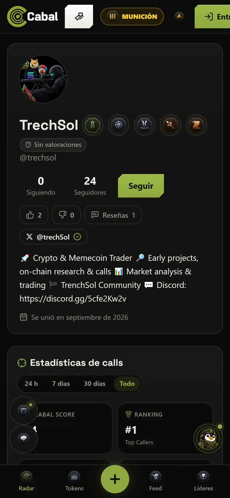 Cabal · Profile